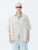 VAMOS CLO Overhemd ‘Sherman’  sand / bloedrood / wit
