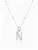 Hey Happiness Ketting ‘Letter N’  zilver