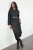 TRENDYOLMİLLA Dames Grijs Kabelgebreid Maxi Lang Casual Recht Jurken