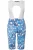 Ulla Popken Sportbroek  blauw / offwhite