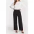 Calvin Klein Scuba Wide Leg Pant Black