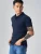 TEESHOPPEN Overhemd ‘ Muscle Polo ‘  navy