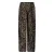Shoeby high waist casual broek met panterprint bruin