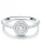 Trilani Ring  zilver / transparant