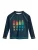 PLAYSHOES UV-bescherming ‘Surf’  marine / aqua / lichtgroen / oranje