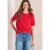 Shirt in effen kleur