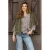 &Co Woman faux fur jas – groen