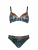 SUNFLAIR Bikini  blauw / lichtblauw / kreeft / zwart