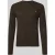 MCNEAL Slim fit gebreide pullover van pure wol met labelstitching