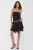 Mouwloze Asymmetrische Jersey Mini-jurk
