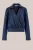 WE Fashion – Dames blouse – Regular fit – Donkerblauw – Viscose –