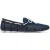 SWIMS Braided Lace Loafer Navy/white
