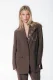 Colourful Rebel Bowie Charm Single Breasted Blazer Wj118300 Blazers 750 Brown