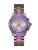 GUESS Analoog horloge ‘Majesty’  goud / groen / lichtlila