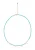 IZIA Ketting  turquoise / rose-goud