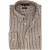 Tommy Hilfiger linnen shirt bruin witte streep Regular Fit
