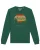 Watapparel Sweatshirt ‘ Sunset Berge & Tannen ‘  donkergroen / gemengde kleuren