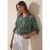Cecil Dames Blouse met meerkleurige print in Groen