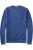 OLYMP Casual Trui ronde hals blauw, Gestructureerd