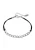 faina Armband  zwart / zilver