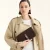 Furla leren crossbody tas Iride S donkerbruin