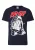 LOGOSHIRT Shirt ‘R2-D2’  donkerblauw / rood / wit