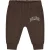 Malelions Baby College Sweatpants | Dark Brown