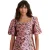 Lovedrobe Jacquard-feestjurk voor dames (Roze)