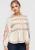 Ombre Blouse  beige / wit