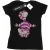 Li-cense Disney dames alice in wonderland cheshire cat upside down katoenen t-shirt