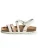 Bayton Sandaal ‘Gerone’  rose-goud / wit