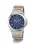GUESS Analoog horloge ‘VINYL’  navy / brons / zilver