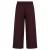 FRNCH high waist wide leg broek – bordeauxrood