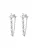 Hey Happiness Oorbellen ‘Blossom’  zilver