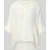comma relaxed fit blouse van viscosemix met 3/4-mouw