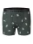 GREENBOMB Boxershorts ‘Frenchi’  donkergroen / zwart