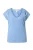 Ulla Popken Shirt  duifblauw / wit