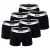 BOSS Boxershorts  bruin / zwart / wit