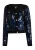Faina Vest met pailletten Dames zwart