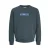 JACK & JONES regular fit sweater met print – grijsblauw