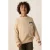 Sissy-Boy gebreide trui met backprint beige
