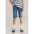 WE Fashion Blue Ridge slim fit denim short medium blue denim