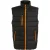 Regatta Thermische bodywarmer Navigate voor heren (Zwart/Oranje Pop)