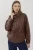 Oversized Neplederen Jas met Zakken
