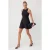 TRENDYOLMİLLA Dames Zwart Effen Kort / Mini Mouwloos Skater Jurken