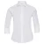 Russell Collection Dames/Dames Easy-Care 3/4 mouw Formeel Overhemd (Wit)