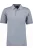 RAGMAN Softknit Polo shirt Korte mouw zilver