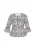 Usha Blouse  zwart / wit