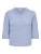 Only Onlmaggie Ss Button O-neck Cc Knt 15375128 Trui Korte Mouw 5061114 Dusty Blue Melange/bling Bu