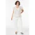 Zizzi katoenen gestreepte top Plus Size – meerkleurig